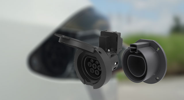 Ladesteckdose für Elektrofahrzeuge